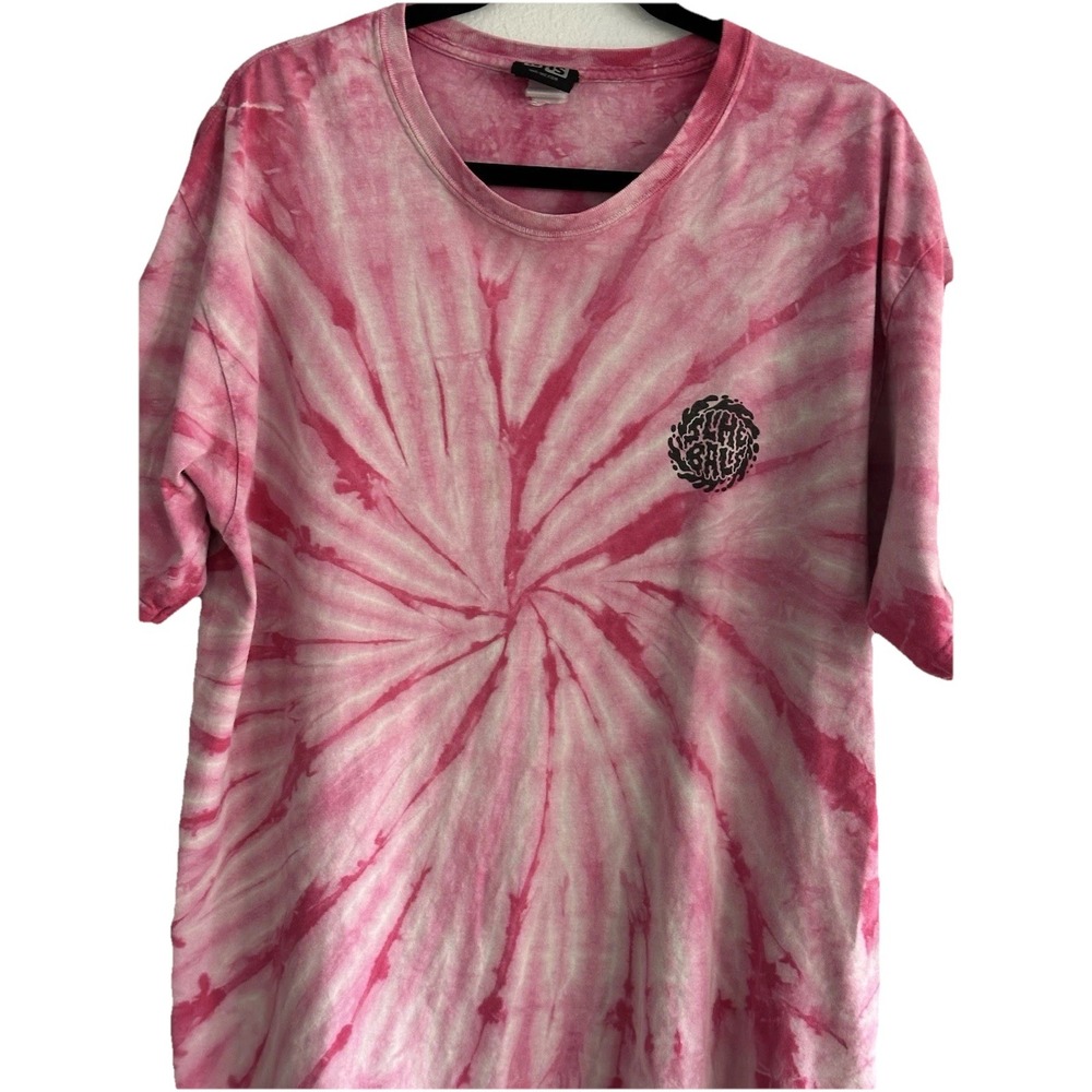 Skateboard Graphic T-Shirt SLIME BALLS NHS Pink Tie Dye XL 90s Style - Picture 3 of 10
